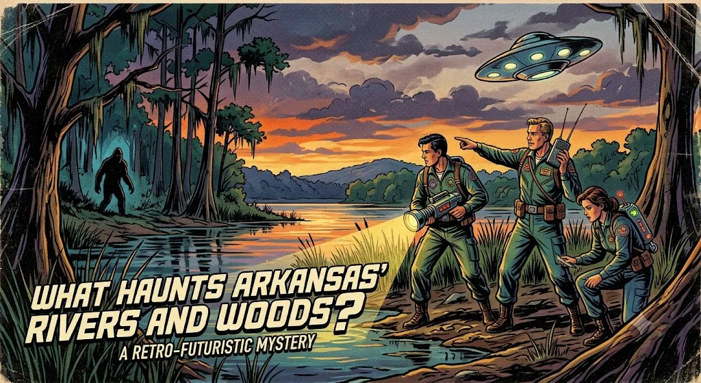 Overview image for What Haunts Arkansas' Rivers and Woods?