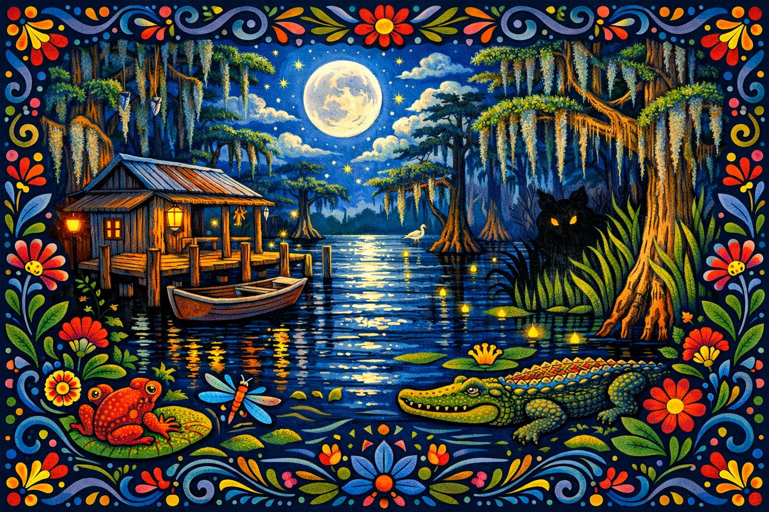 Overview image for What Lurks in Louisiana's Monster Country?