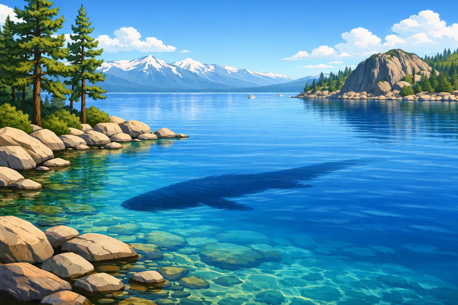 Overview image for Is Tahoe Tessie a Monster or a Wake?