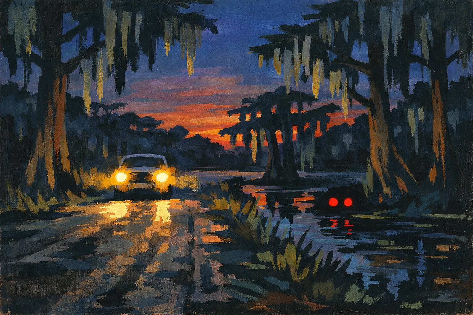 Overview image for What Haunts South Carolina's Swamps and Roads?
