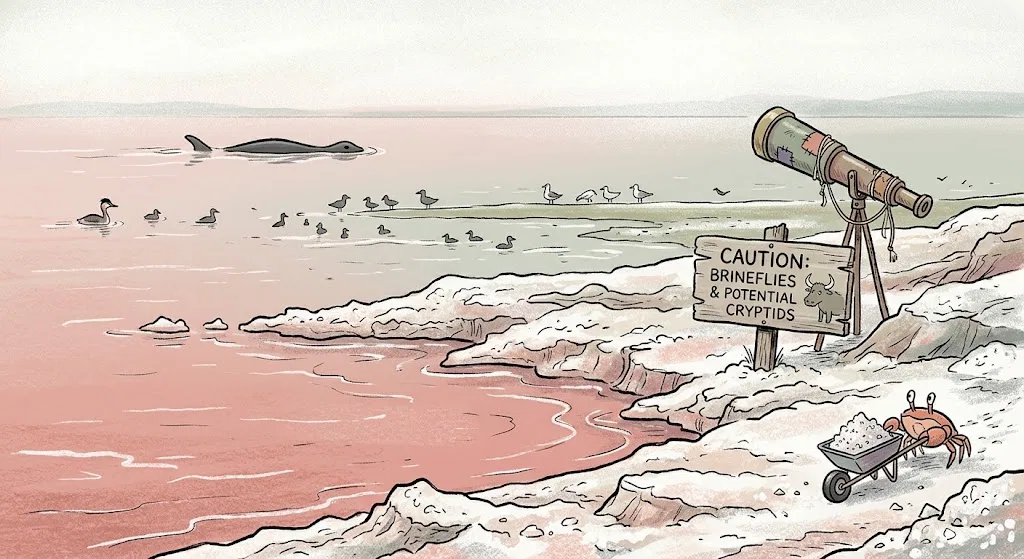 Overview image for Could Monsters Live in the Great Salt Lake?