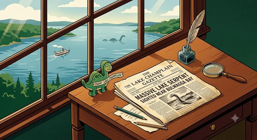 Overview image for How Did Champ Become Vermont's Mascot?