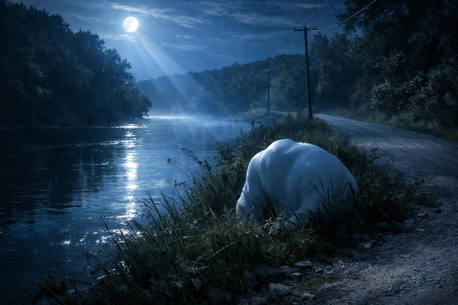 Overview image for The Headless Monster by the River