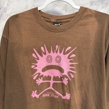 Listing image for Vtg Moab Utah Souvenir T Shirt Mens Medium M Brown Hanes Alien Monster 90s Y2K