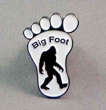 Listing image for BIGFOOT PIN BADGE