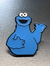 Listing image for Cookie Monster Enamel Pin Badge Sesame Street Metal Lapel Brooch Blue 2.75cm #6