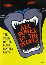 Listing image for Black Panther Party Poster Print Wall Art Decor Vintage 60s Revolutionary Power