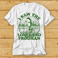 Listing image for I Saw The Loveland Frogman Frog Toad Best Seller T Shirt 1981