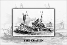 Listing image for Poster, Many Sizes; Kraken Pierre Dénys De Montfort'S Giant Squid Sea Monster Mo