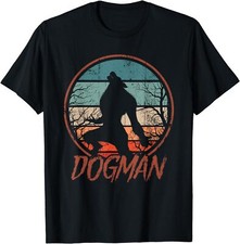 Listing image for New Limited Cryptids Cryptozoology Monsters State of Michigan Dogman T-Shirt