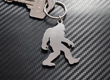 Listing image for ABOMINABLE SNOWMAN Keyring Keychain Key Fob Big Foot Stainless Steel Gift