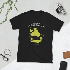 Listing image for Home of the Altamaha-Ha Altie - Georgia, USA Cryptid T-Shirt
