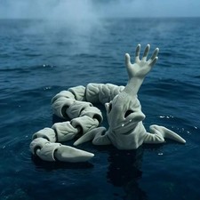 Listing image for Large Deep Sea Monster Action Figure Collectible Figurine Ornament Toy