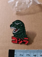 Listing image for Godzilla ゴジラ Metal & Enamel Pin Badge Japan Classic Japanese Movie Monster