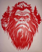 Listing image for Vinyl Decal / Sticker - BIGFOOT - YETI - Home / Vehicle / Business
