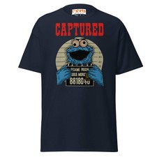 Listing image for Captured Cookie Monster T-Shirt | Funny Mugshot Tee