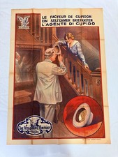 Listing image for 1913 Cupid’s Hired Man Original 39x55 Movie Poster John Bunny Ex Museum Piece