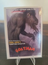 Listing image for Upper Deck Skybox Masterpieces Monster Edition Goatman Movie Poster Variant 56