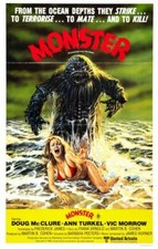 Listing image for MONSTER 02 VINTAGE CLASSIC B-MOVIE REPRODUCTION ART PRINT A4 A3 A2 A1