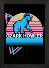 Listing image for Ozark Howler Cryptozoology Framed Wall Art Poster Canvas Print Picture